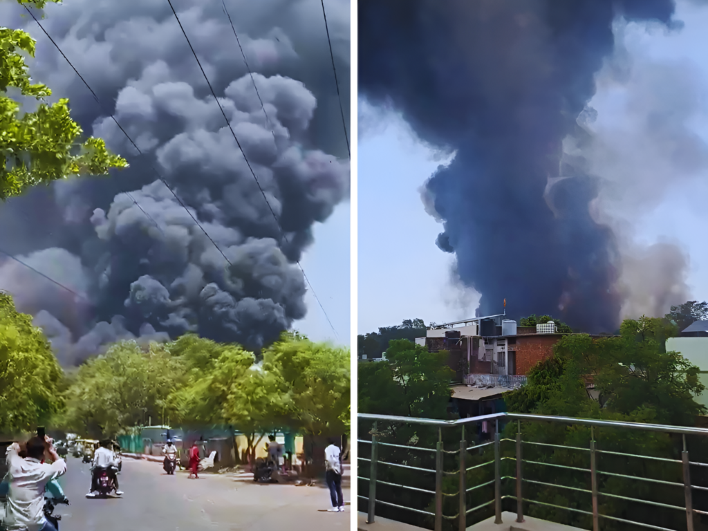 Ahmedabad plane crash near airport