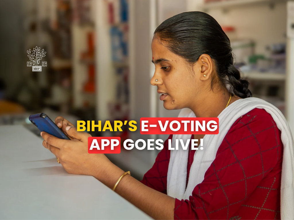 Bihar's e-voting app