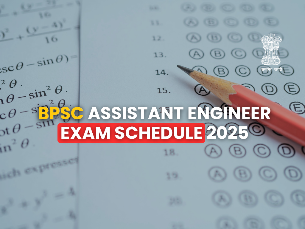 BPSC Assistant Engineer Exam Schedule 2025