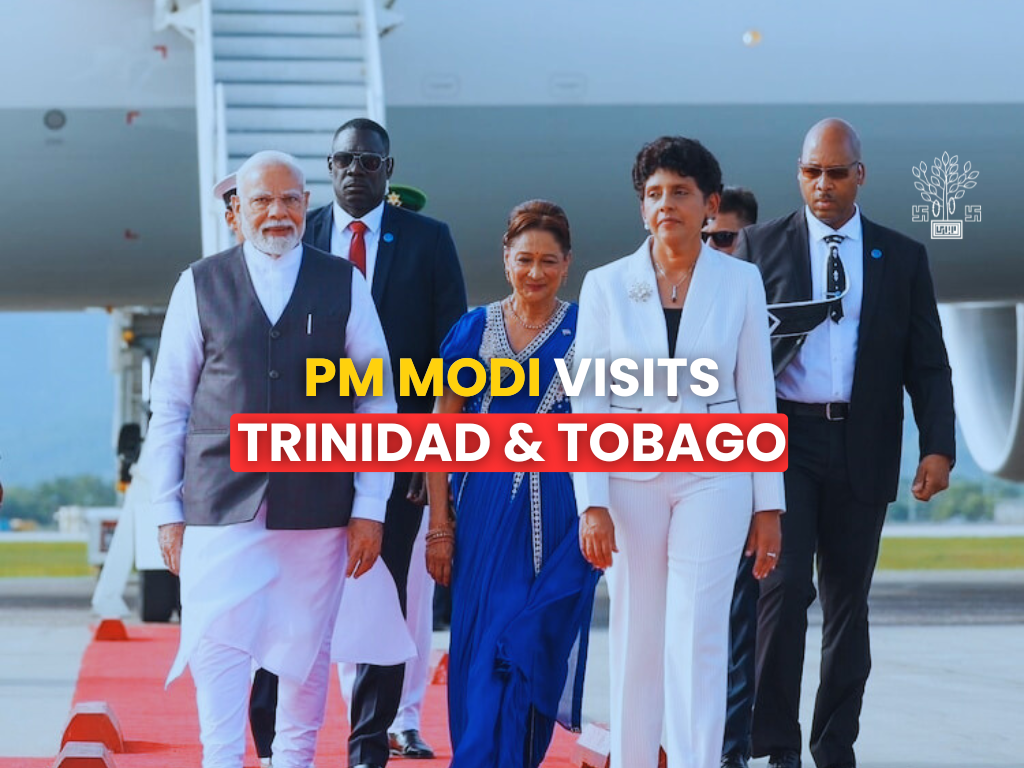 PM Modi in Trinidad & Tobago
